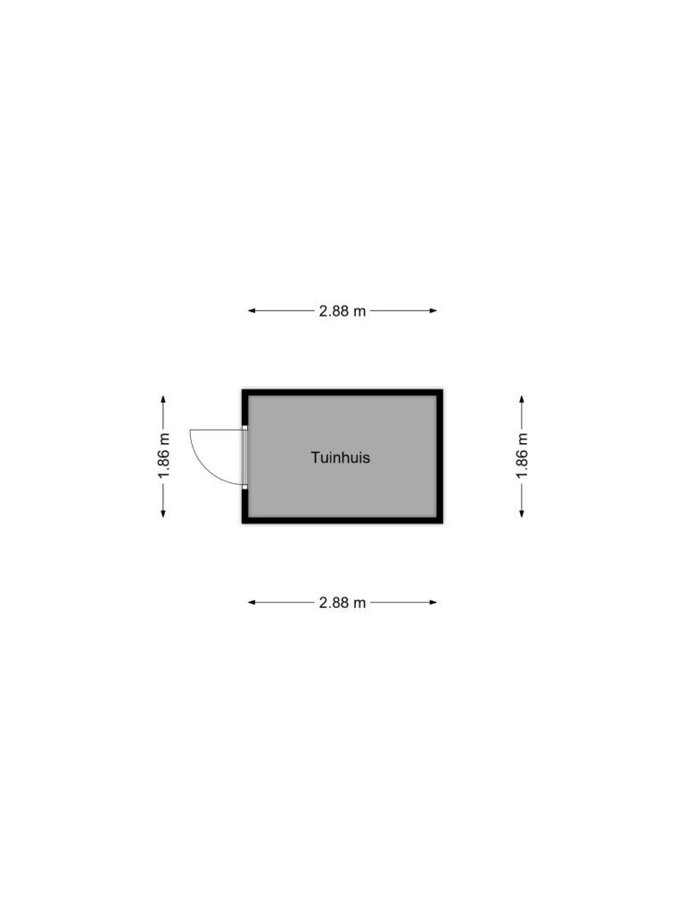 Plattegrond Koningspage 75 - Hoogeveen – Plattegrond 2