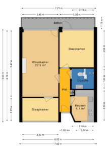 Plattegrond Vredenluststraat 43 - Hoogeveen – Plattegrond 3