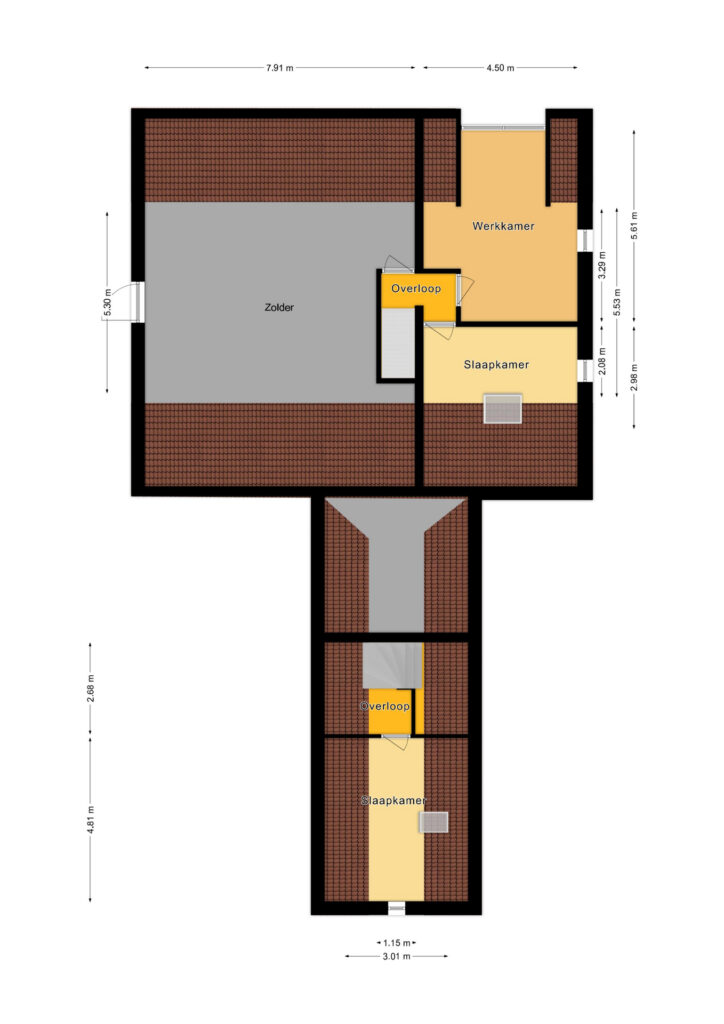 Plattegrond Burgemeester Jansstraat 23a - Kerkenveld – Plattegrond 3