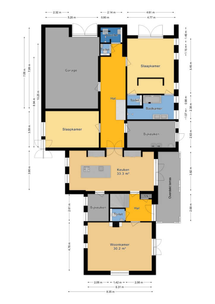 Plattegrond Burgemeester Jansstraat 23a - Kerkenveld – Plattegrond 4