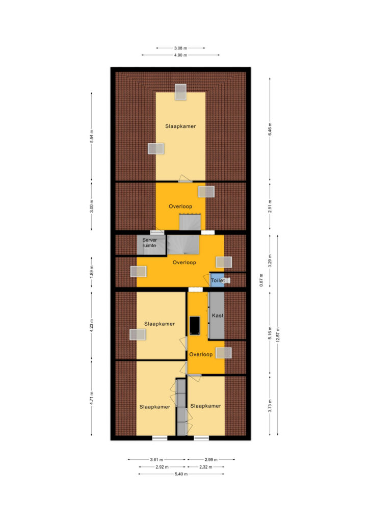Plattegrond Fluitenbergseweg 22 - Fluitenberg – Plattegrond 2