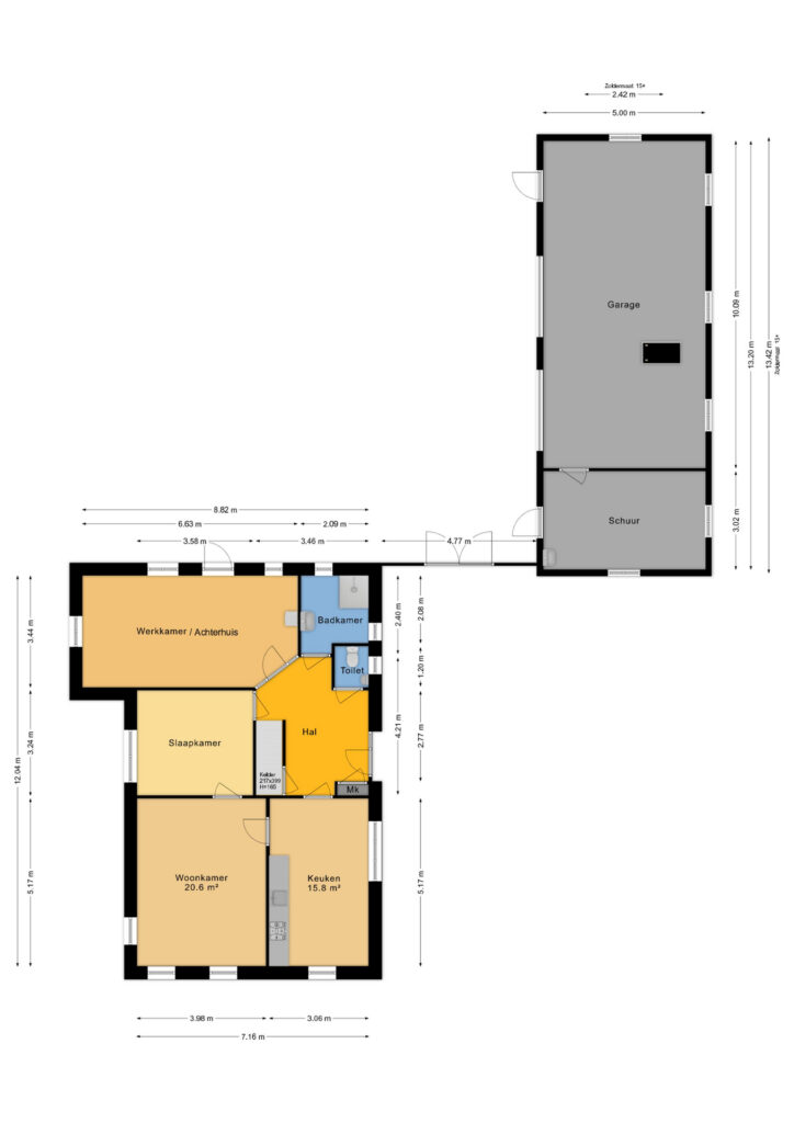 Plattegrond Koekanger Dwarsdijk 24 - Koekange – Plattegrond 4