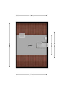 Plattegrond Hennepkamp 14 - Hoogeveen – Plattegrond 5