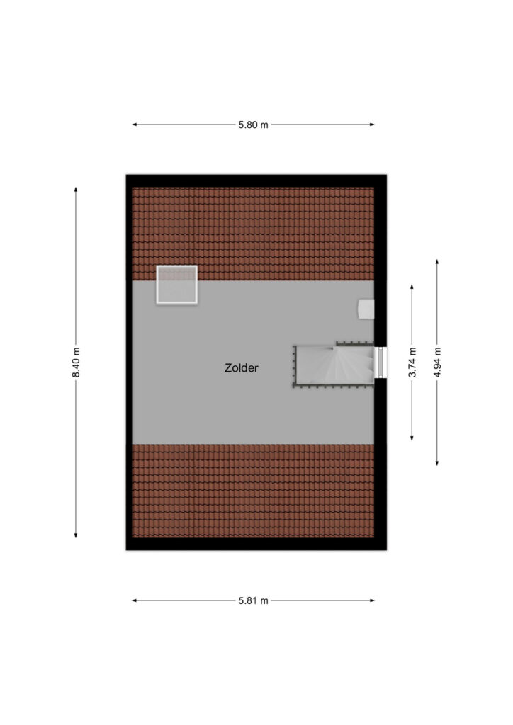 Plattegrond Hennepkamp 14 - Hoogeveen – Plattegrond 5