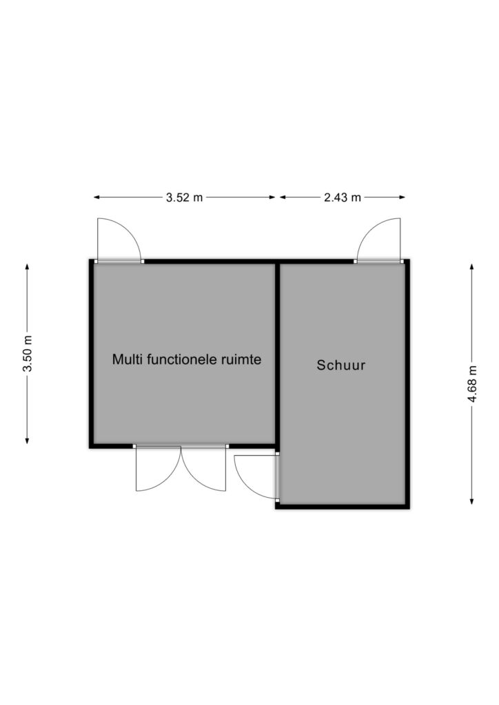 Plattegrond Boswitje 11 - Hoogeveen – Plattegrond 4