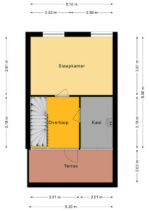 Plattegrond Prinses Irenestraat 34 - Hoogeveen – Plattegrond 3