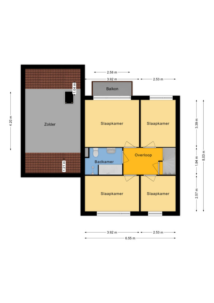 Plattegrond Ten Utlodreef 16 - Zuidwolde – Plattegrond 5