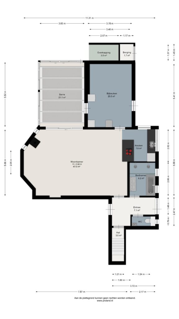 Plattegrond Dorpsstraat 36 - De Wijk – Plattegrond 4