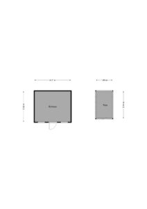 Plattegrond Zwanebloem 16 - Hoogeveen – Plattegrond 2