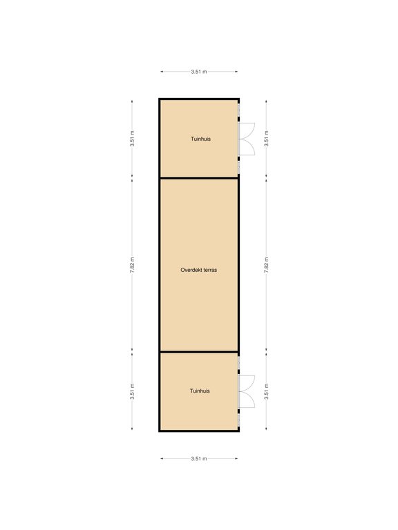 Plattegrond Hoofdstraat 59a - Zuidwolde – Plattegrond 4