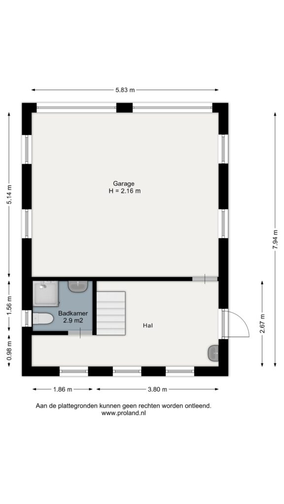Plattegrond Vuile Riete 40 - Linde – Plattegrond 3