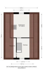 Plattegrond Vuile Riete 40 - Linde – Plattegrond 5