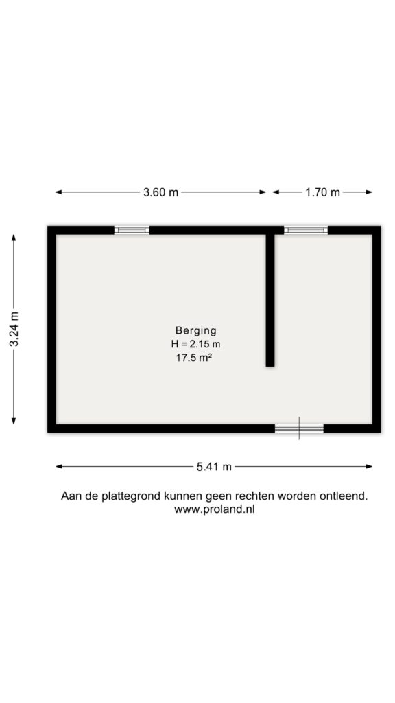 Plattegrond Tulpenstraat 1 - Hoogeveen – Plattegrond