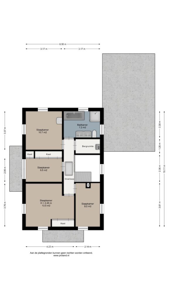 Plattegrond Gruythuysenlaan 9 - Hoogeveen – Plattegrond 5