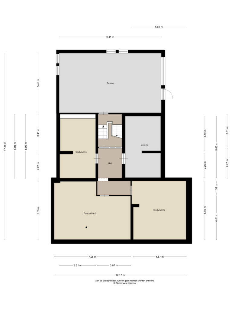Plattegrond Het Lage Holt 14 - Hoogeveen – Plattegrond 3