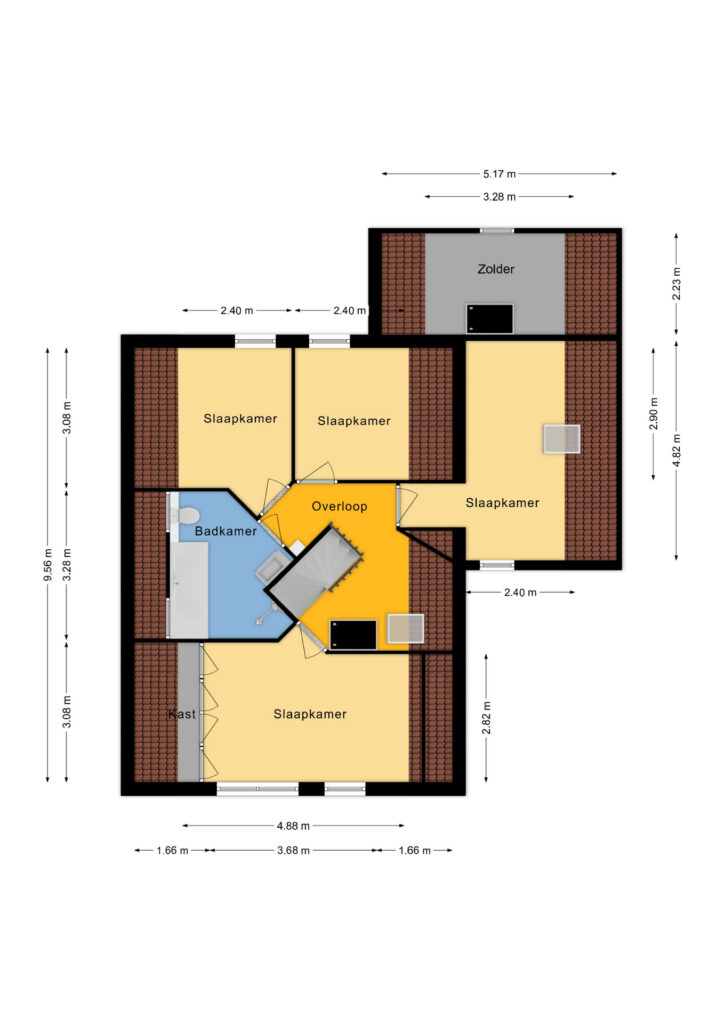 Plattegrond Waardeel 2 - Zuidwolde – Plattegrond 3