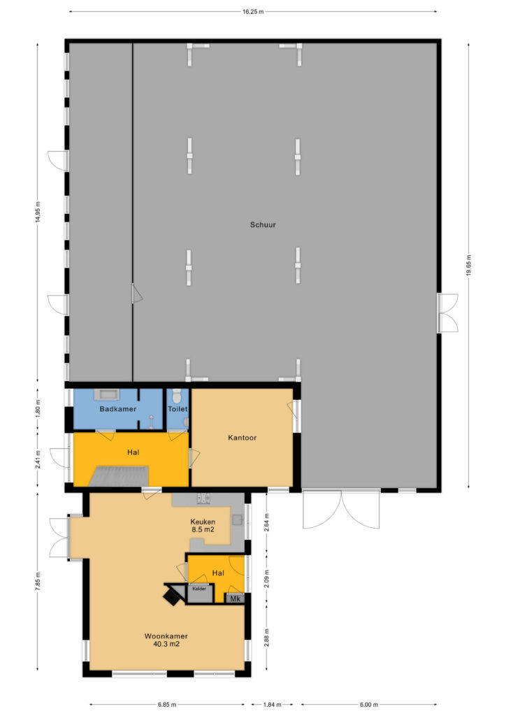 Plattegrond Burgemeester Jansstraat 22 - Kerkenveld – Plattegrond 4