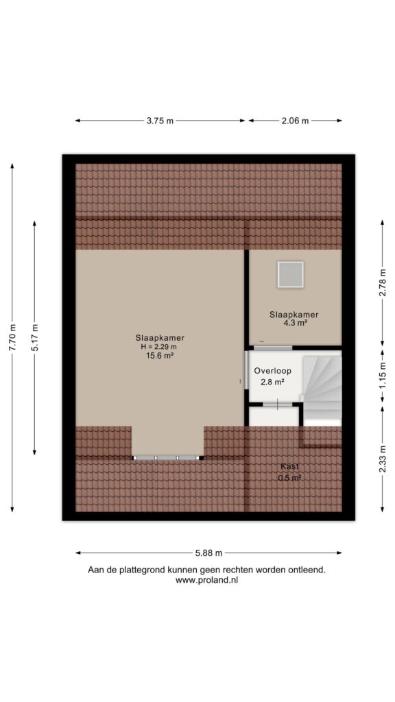 Plattegrond Bosbesstraat 7 - Hoogeveen – Plattegrond 2