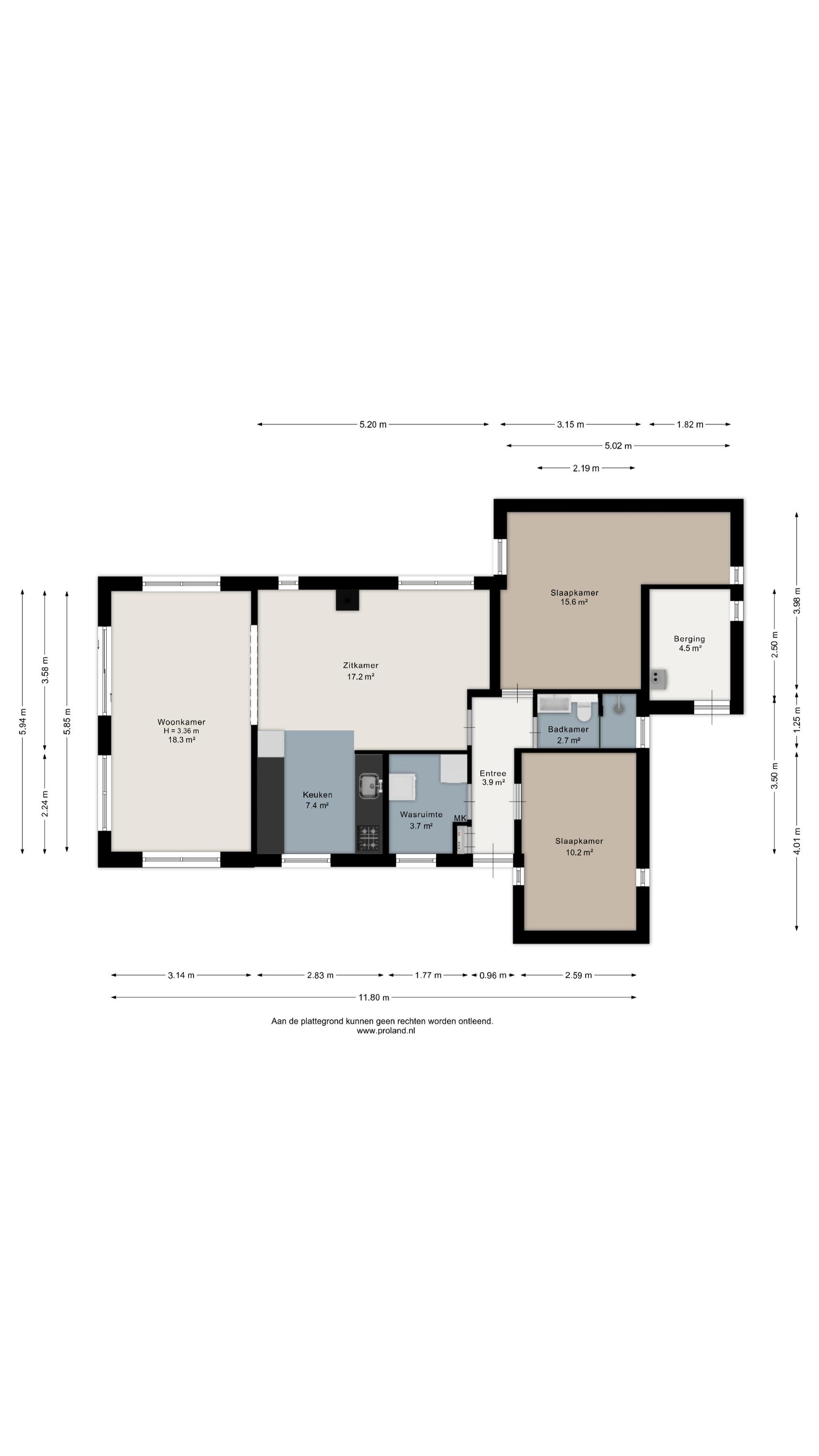 Plattegrond Oshaarseweg 24-99 - Echten – Plattegrond 3