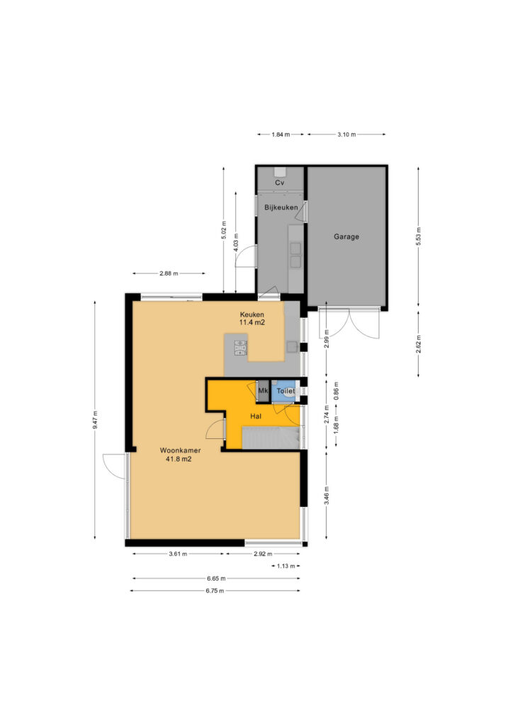 Plattegrond Wiltenweg 29 - De Wijk – Plattegrond 4