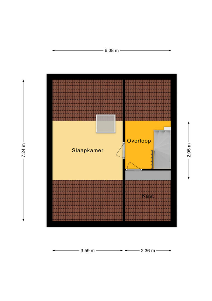 Plattegrond Seringenlaan 101 - Hoogeveen – Plattegrond 4