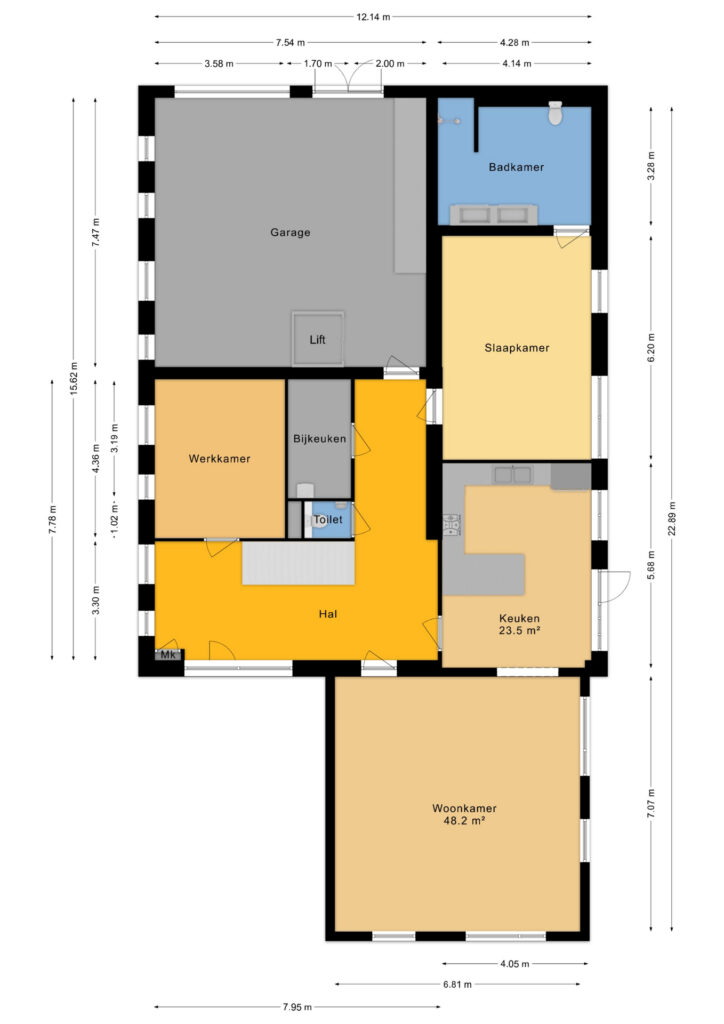 Plattegrond Burgemeester Jansstraat 33 - Linde – Plattegrond 6