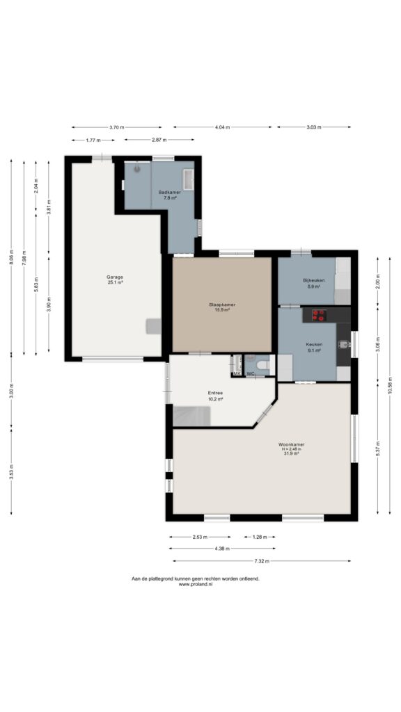 Plattegrond Lek 21 - Hoogeveen – Plattegrond