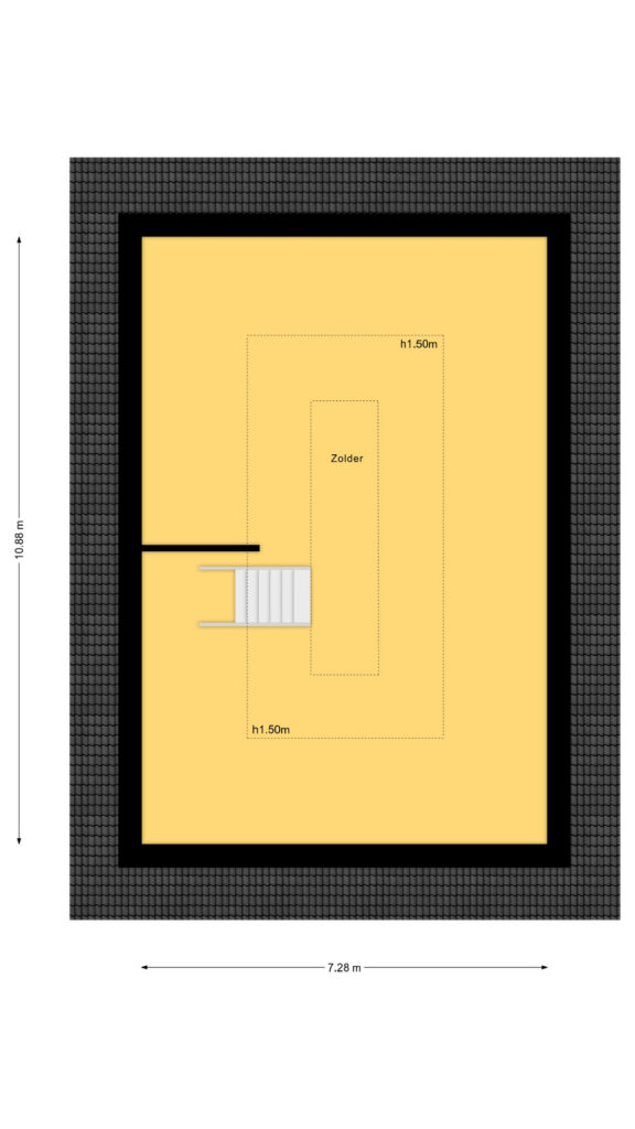 Plattegrond Het Hooge Veld 13 ong - Zuidwolde – Plattegrond 2