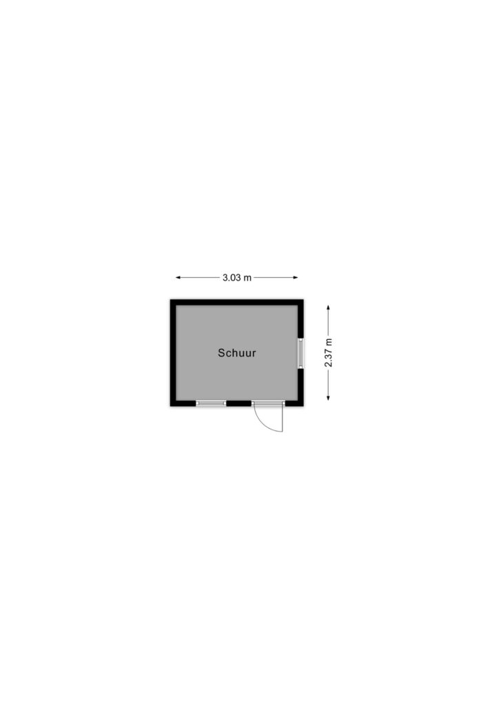 Plattegrond Kerkenbovenveen 28 - Kerkenveld – Plattegrond 6