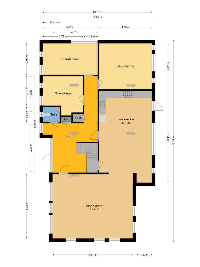 Plattegrond Fort 5 - Veeningen – Plattegrond 2
