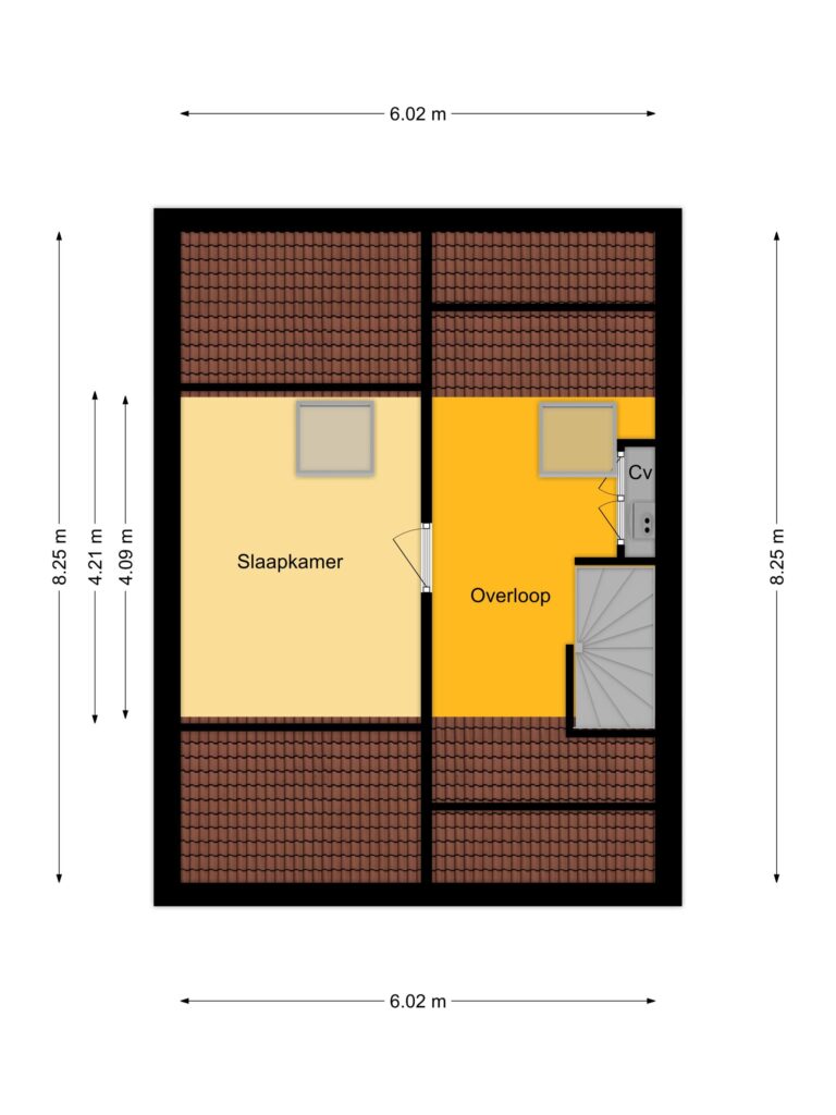 Plattegrond Rigel 34 - Hoogeveen – Plattegrond 6