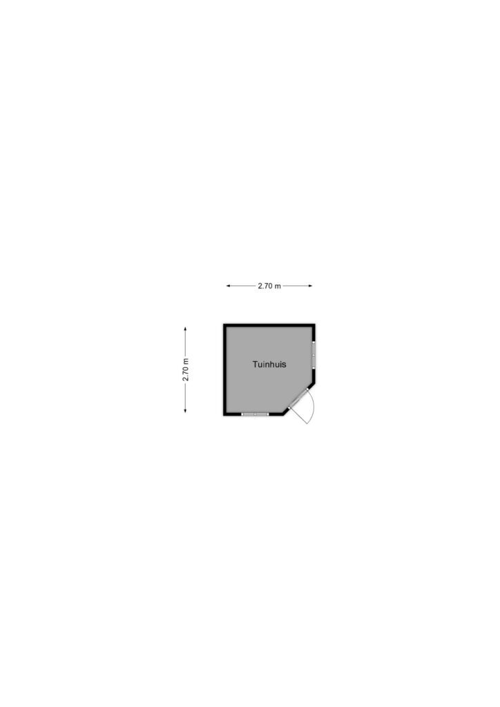 Plattegrond De Stuw 6-19 - Zuidwolde – Plattegrond 2