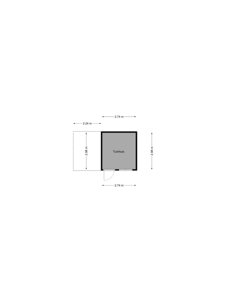 Plattegrond Tilweg 36a - Gees – Plattegrond 3