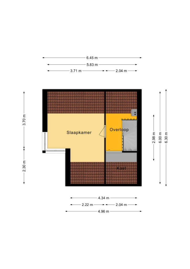 Plattegrond Drostenstraat 68 - Zuidwolde – Plattegrond 4