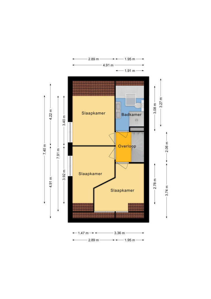 Plattegrond Etstoel 1 - Zuidwolde – Plattegrond 3