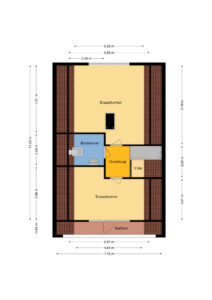 Plattegrond Lisdodde 12 - Hoogeveen – Plattegrond 3