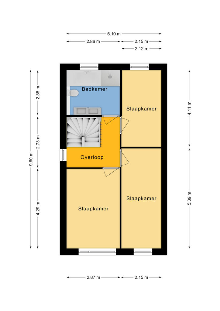 Plattegrond Tripklompen 10 - Zuidwolde – Plattegrond 4