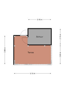 Plattegrond Wilhelminastraat 136 - Hoogeveen – Plattegrond 3