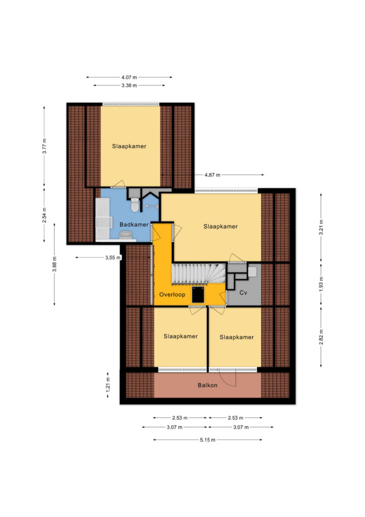 Plattegrond Copernicuslaan 7 - Hoogeveen – Plattegrond 5