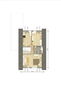 Plattegrond Spinwiefien 13a - Zuidwolde – Plattegrond 3