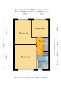 Plattegrond Kymmellstraat 67 - Hoogeveen – Plattegrond 3