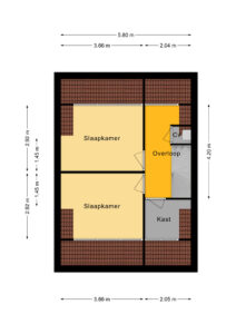 Plattegrond Kymmellstraat 67 - Hoogeveen – Plattegrond 2