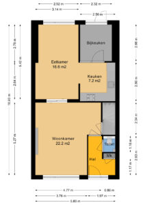 Plattegrond Kymmellstraat 67 - Hoogeveen – Plattegrond 5