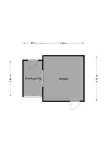 Plattegrond Kymmellstraat 67 - Hoogeveen – Plattegrond 4
