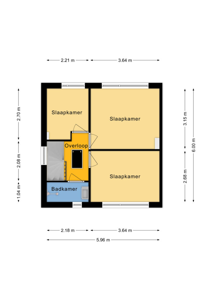 Plattegrond Kerkenbosweg 16 - Zuidwolde – Plattegrond 2