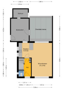 Plattegrond Kerkenbosweg 16 - Zuidwolde – Plattegrond 4