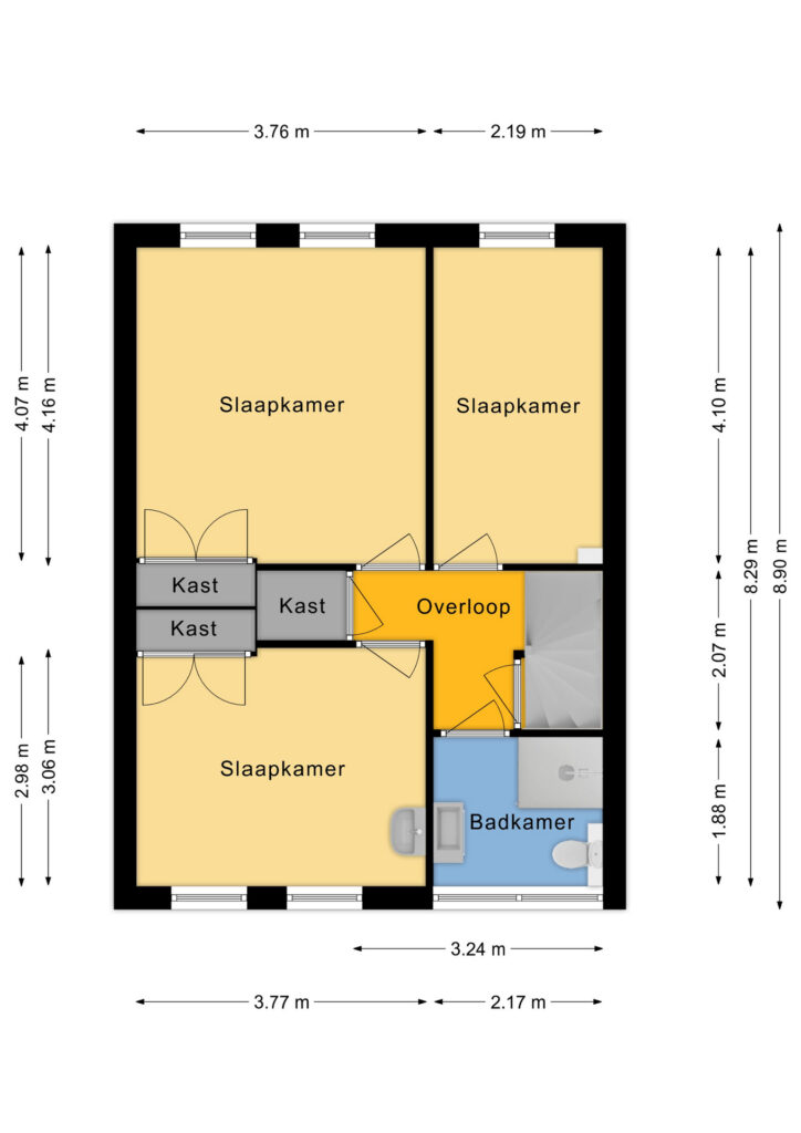 Plattegrond Rigel 29 - Hoogeveen – Plattegrond 4