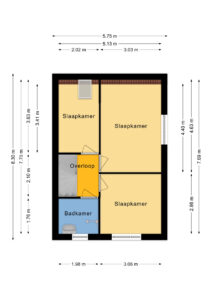 Plattegrond De Kogge 2 - Hoogeveen – Plattegrond 3