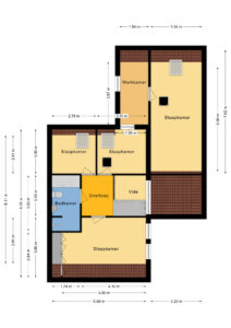 Plattegrond Swammerdamstraat 28 - Hoogeveen – Plattegrond 2