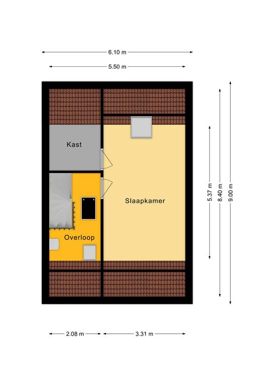Plattegrond De Praam 3 - Hoogeveen – Plattegrond 4
